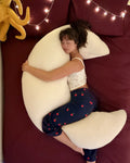 SnuggleMoon body pillow in Lunair Champagne cover – view 7