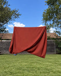 SnuggleMoon body pillow in EverMoon Rust cover – view 5