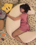 SnuggleMoon body pillow in Lunair Champagne cover – video