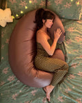 SnuggleMoon body pillow in Satin Bronze cover – view 2
