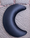 SnuggleMoon body pillow in Satin Midnight cover – view 4
